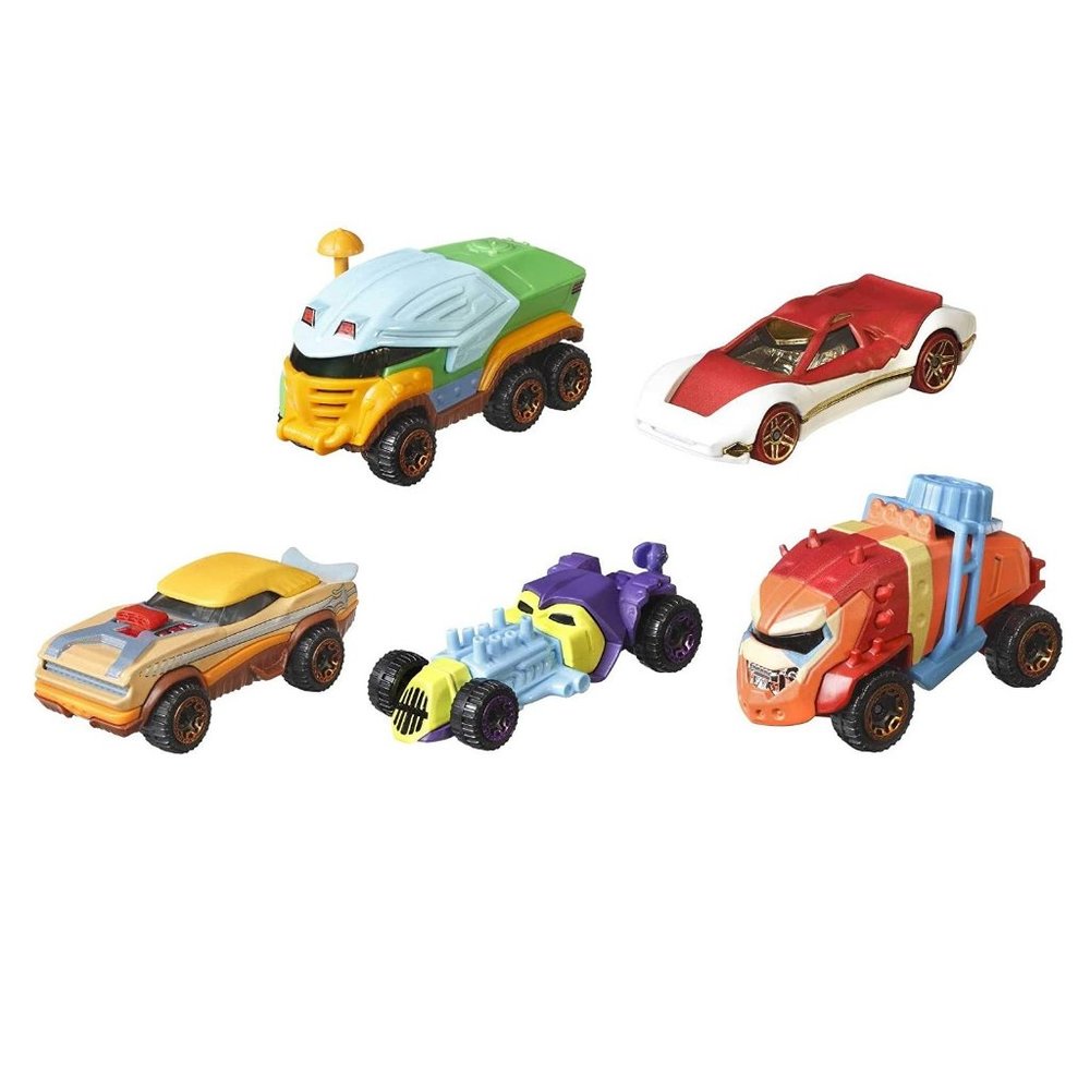 NEW Hot Wheels He-Man Masters of the Universe 5-Pack 1:64 Scale Collectible Cars